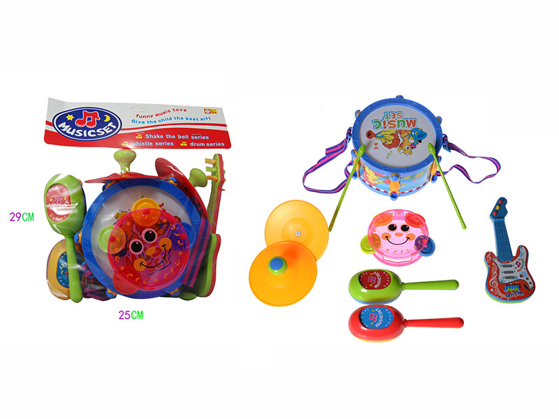 Cartoon Musical Instrument Set