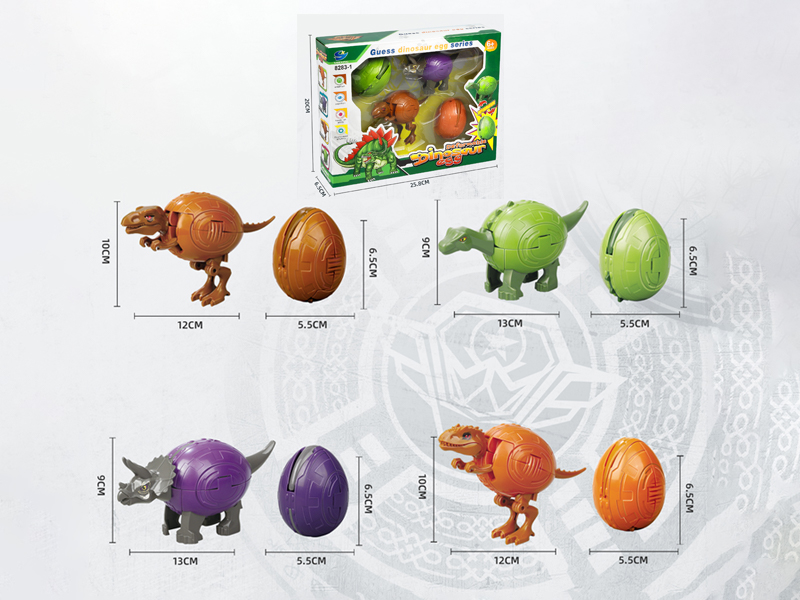 Dinosaur Egg Deformation Toy