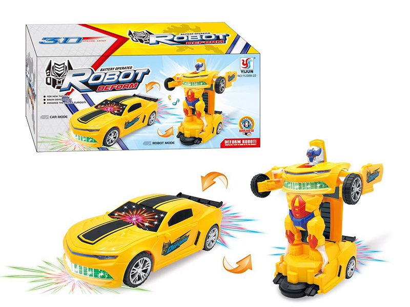 B/O Bumblebee Deformation Car