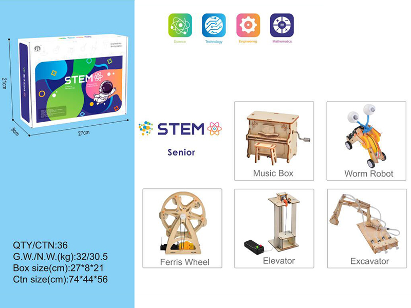 Advanced Science Physics Experiment Set (Wooden Assembled)