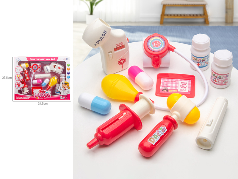 Doctor Set With Light(10pcs)