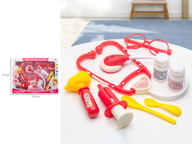 Doctor Set With Light IC(8pcs)