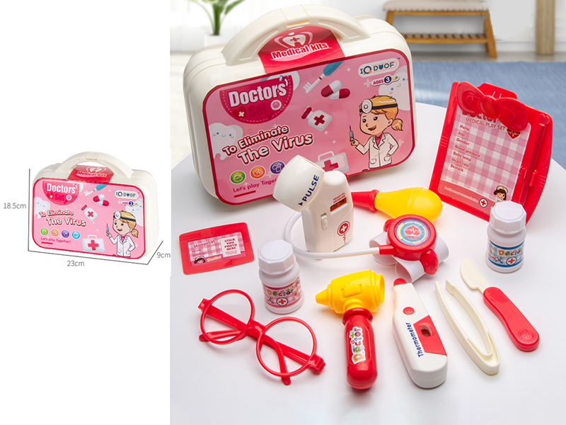 Doctor Set With Light(12pcs)