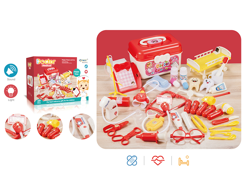 Doctor Set With Light IC(39pcs)