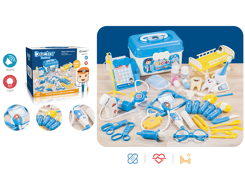 Doctor Set With Light IC(39pcs)