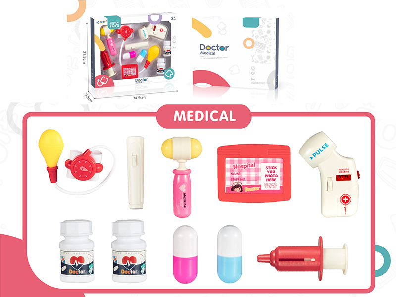 Doctor Toys With Light 10pcs
