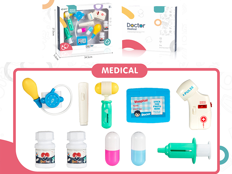 Doctor Toys With Light 10pcs