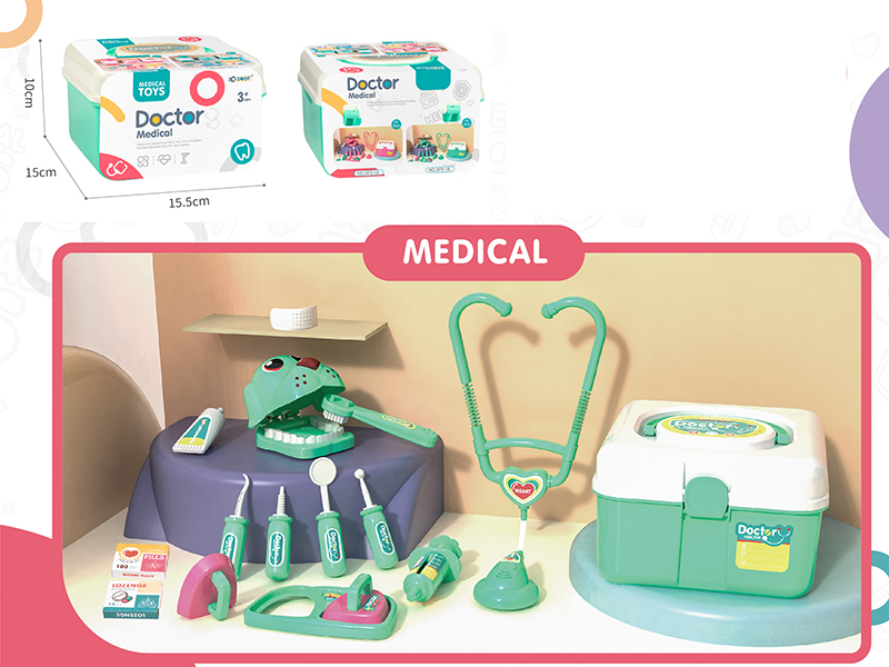 Dog Dentist Doctor Medical Set(Without Fnctional)14PCS
