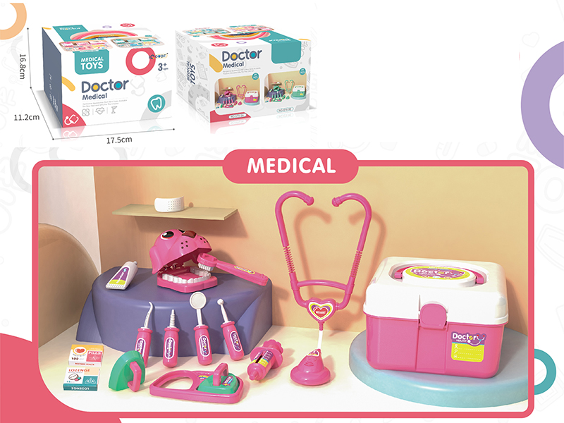 Dog Dentist Doctor Medical Set(Without Fnctional)14PCS