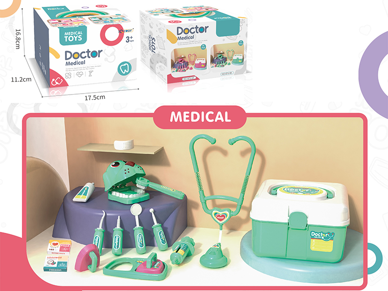 Dog Dentist Doctor Medical Set(Without Fnctional)14PCS