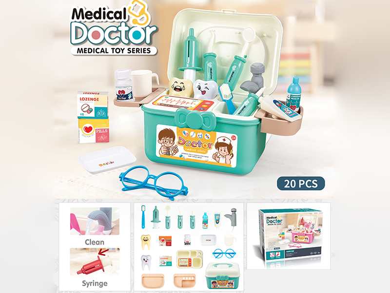 Dentist Doctor Medical Set(Without Fnctional)20PCS