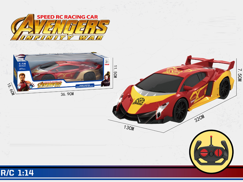 1:14 4Ch R/C Iron Man Racing Car