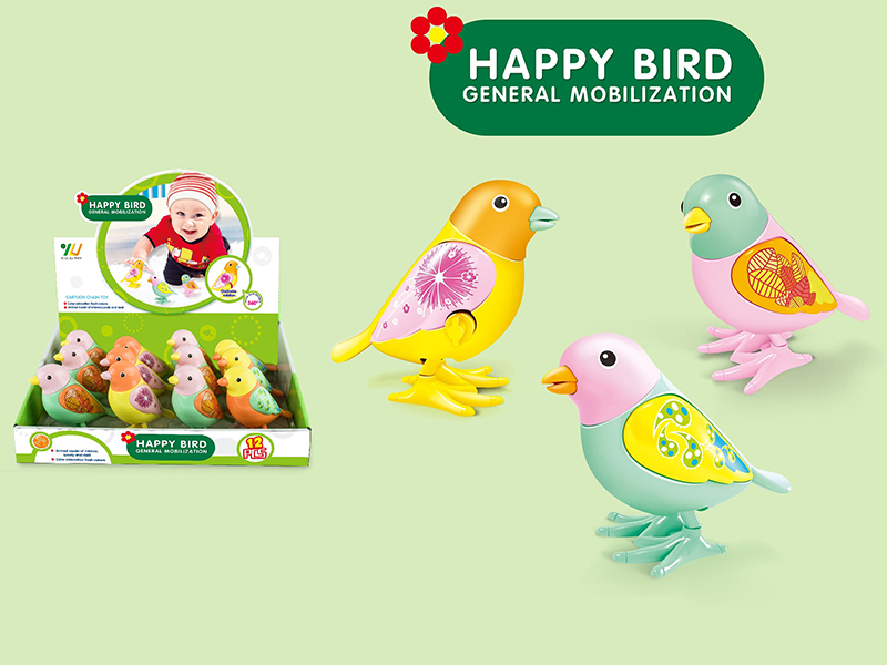 Wind Up Bird 12pcs