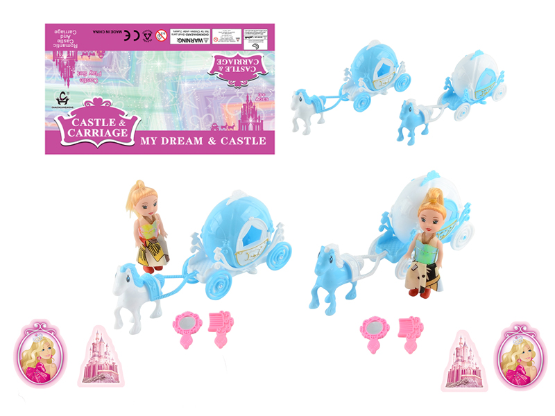 BluePumpkin Carriage With Doll