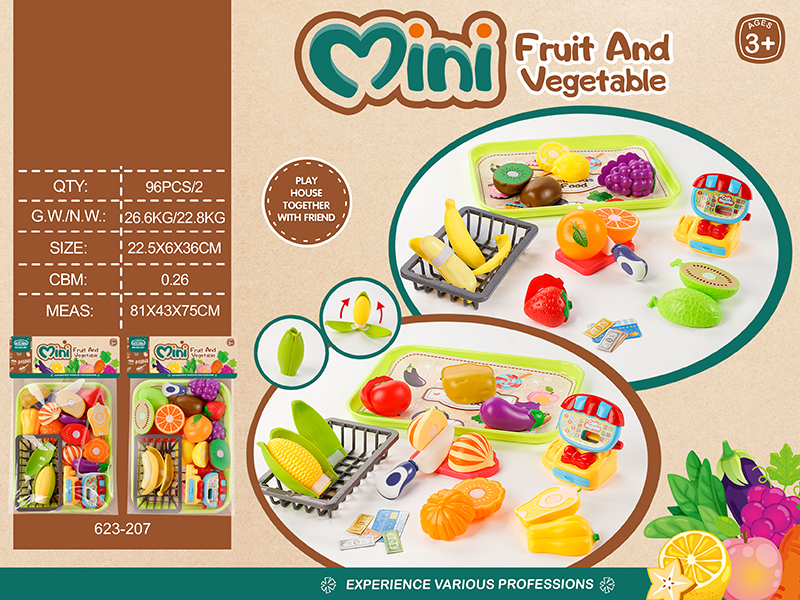 Cutting Fruits And Vegetable Set