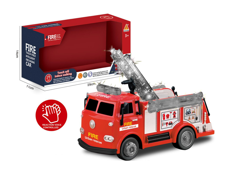 Sound Control Touch Fire Truck With Light And Music