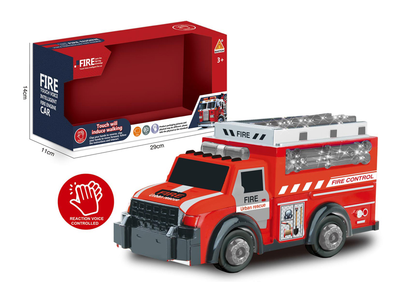 Sound Control Touch Fire Truck With Light And Music
