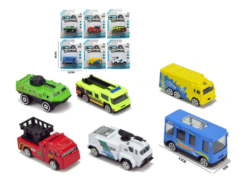 1:64 Slide Alloy City Series