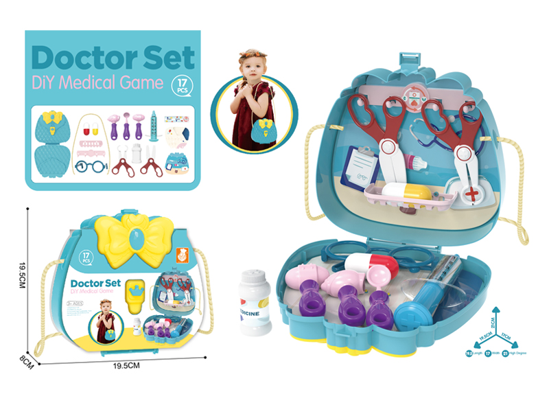 17PCS 2-In-1 Medical Equipment Shoulder Bag