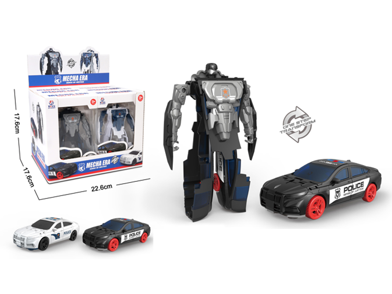 One Step Deformation Police Car