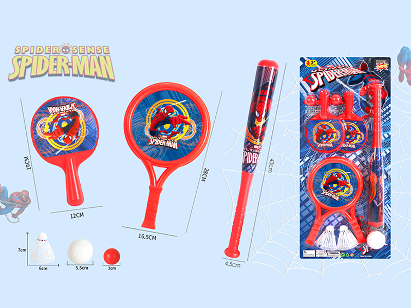 3PCS Spiderman Racket