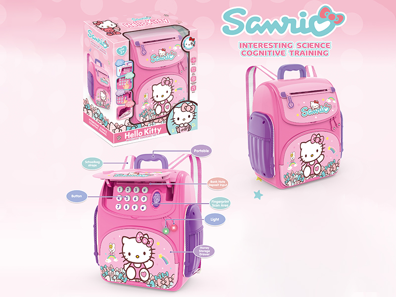 Hello Kitty Intelligent School Bag Piggy Bank