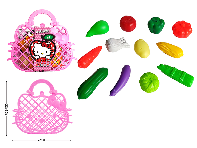 Vegetables Hello Kitty Handbag