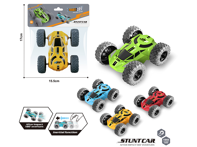 4WD Friction Double-Sided Stunt Car