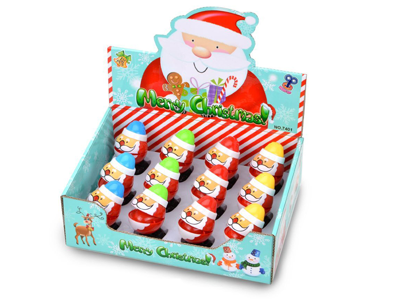 Windup Jumping Santa Claus 12PCS