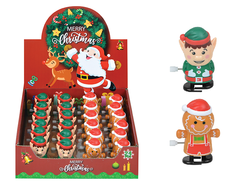 Wind Up Elf/Biscuitmen 24pcs
