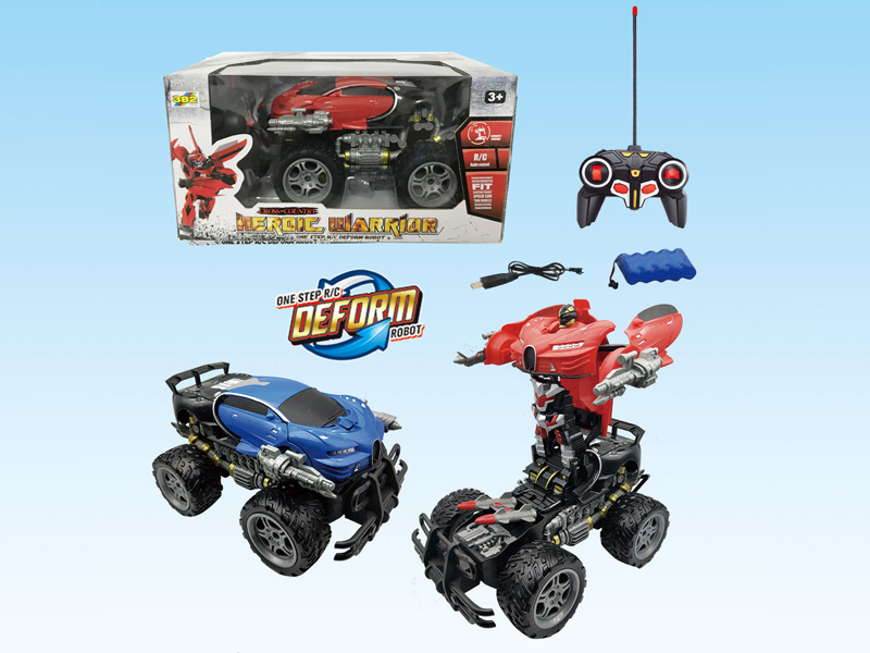 6Ch R/C Off Road One Button Deformation Vehicle (Bugatti)