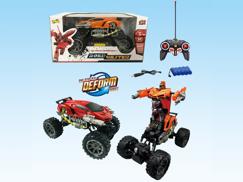 6Ch R/C Climbing One Button Deformation Car (Poison)