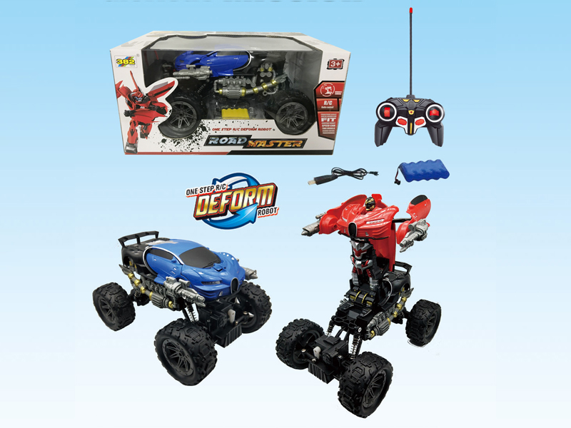 6Ch R/C Climbing One Button Deformation Car (Bugatti)