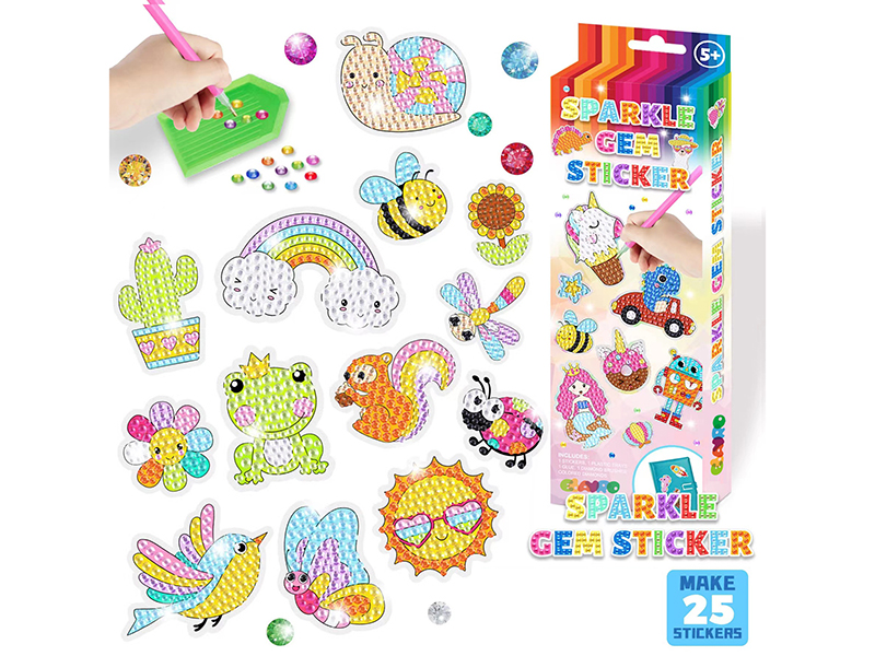 Sparkle Gem Sticker -  The Garden