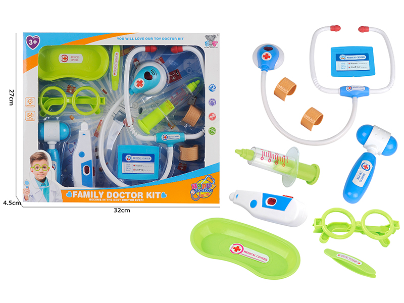 10Pcs Boy Doctor Toy Set
