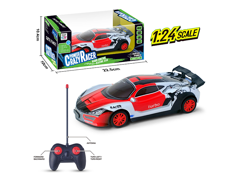 1:24 R/C Pvc Car