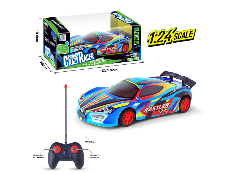 1:24 R/C Pvc Car