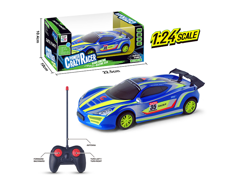 1:24 R/C Pvc Car