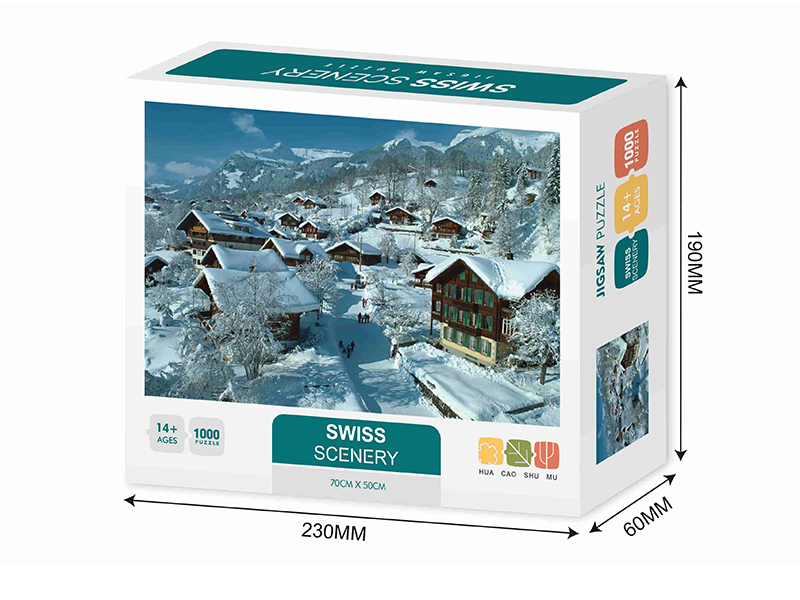 Swiss Scenery Jigsaw Puzzle 1000pcs
