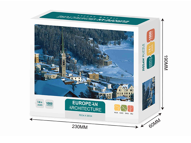 European Architecture Jigsaw Puzzle 1000pcs