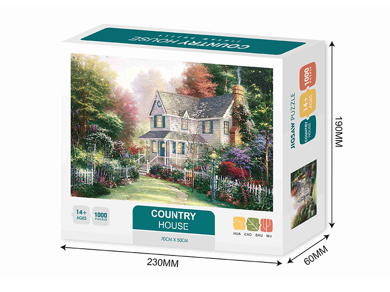 Country House Jigsaw Puzzle 1000pcs
