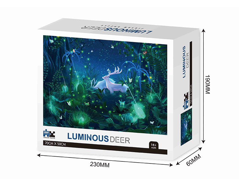 Luminous Deer Jigsaw Puzzle 1000pcs