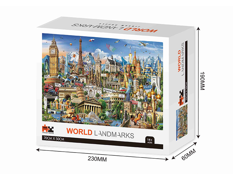 World Landmarks Jigsaw Puzzle 1000pcs