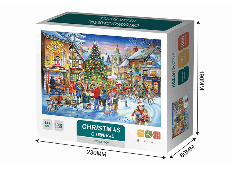 Christmas Carnival Jigsaw Puzzle 1000pcs