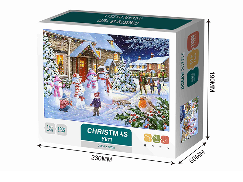Christmas Yeti Jigsaw Puzzle 1000pcs