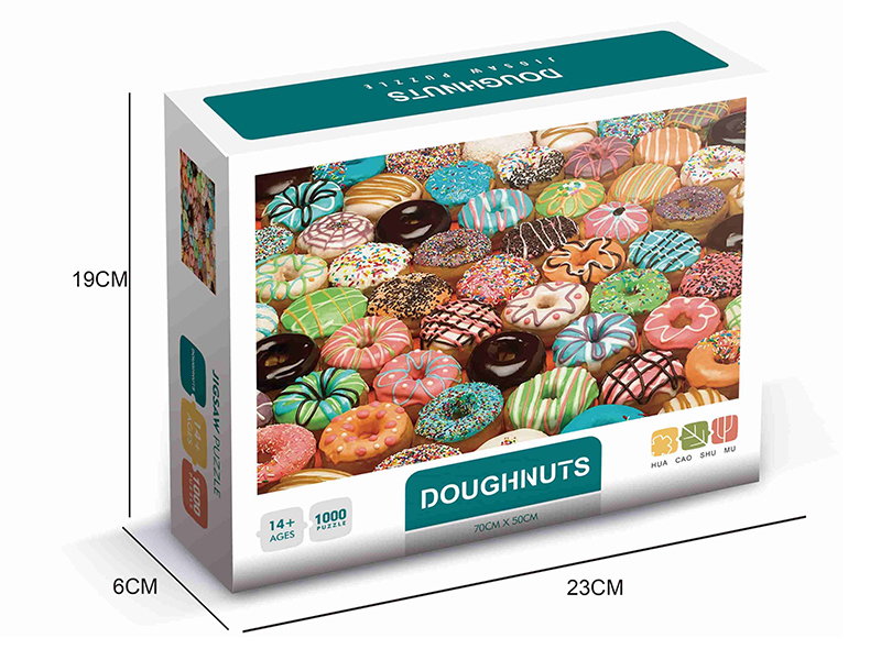 Doughnuts Jigsaw Puzzle 1000pcs