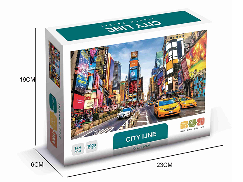 1000 Piece Jigsaw Puzzle - City Line