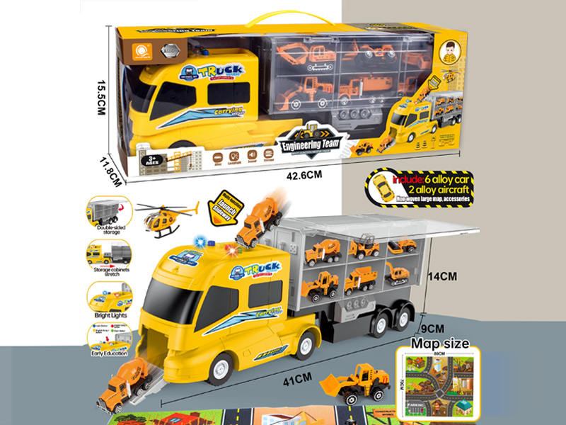 Friction Fire Fighting Storage Vehicle With Light And Music