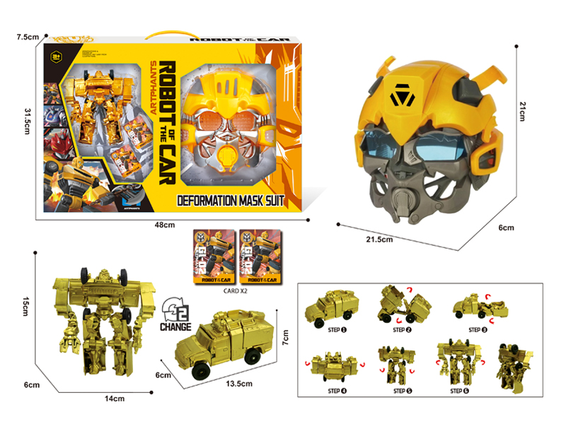 Metamorphic Robot Mask