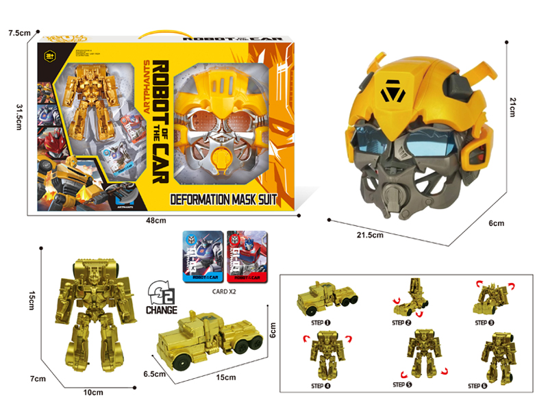 Metamorphic Robot Mask